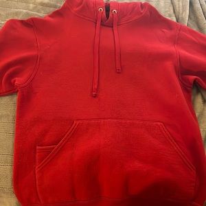 Red hoodie